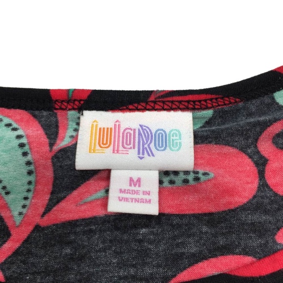 LuLaRoe Irma Tunic Top Short Sleeve Shirt - Picture 3 of 5